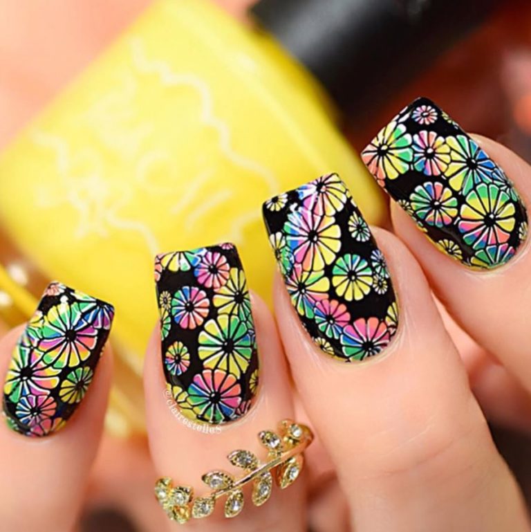 38 Chic Nail Art Design Ideas by Claire - Shake that bacon